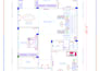 create a professional 2d house floor plan in autocad